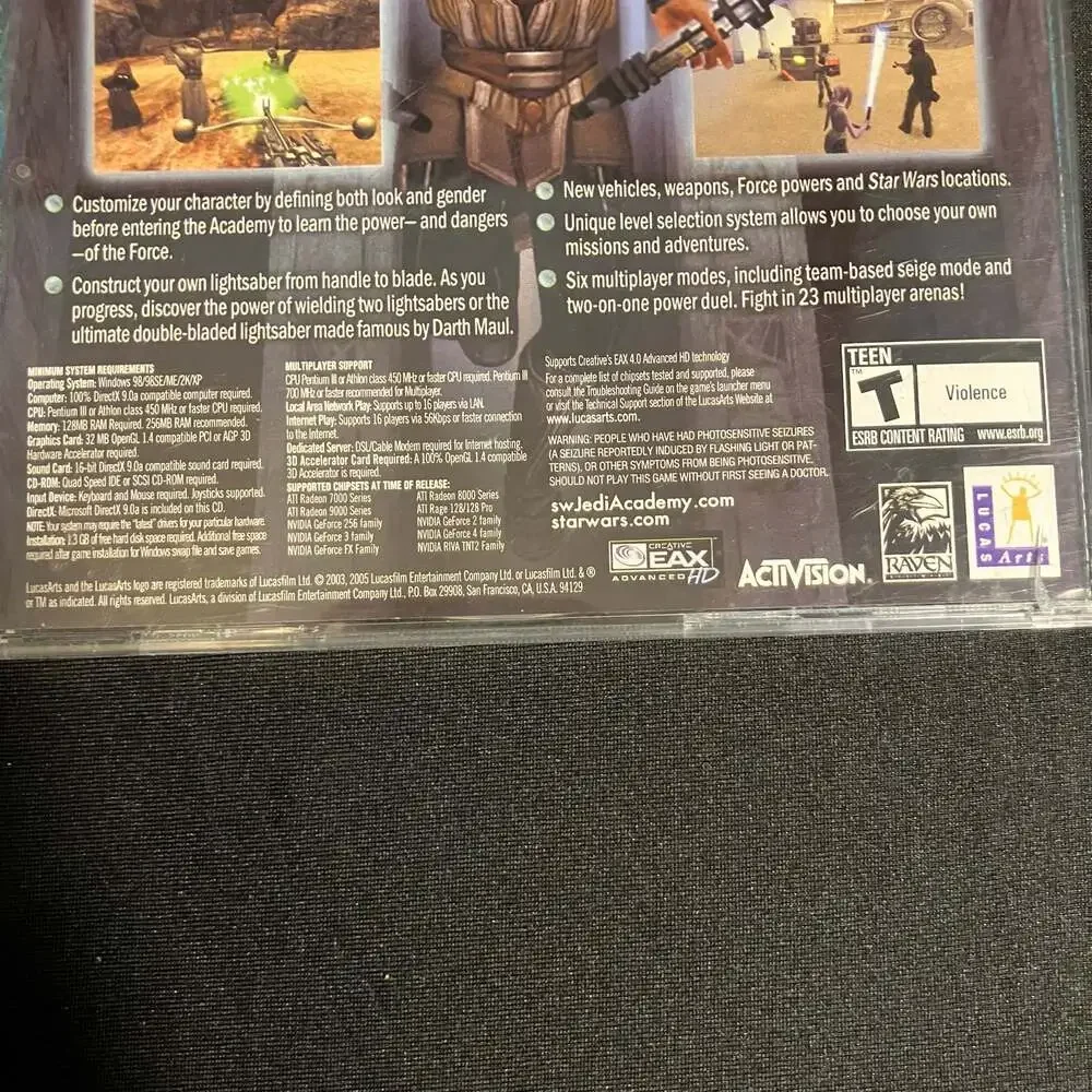 Star Wars Jedi Knight: Jedi Academy (2-Disc PC CD-ROM Game)